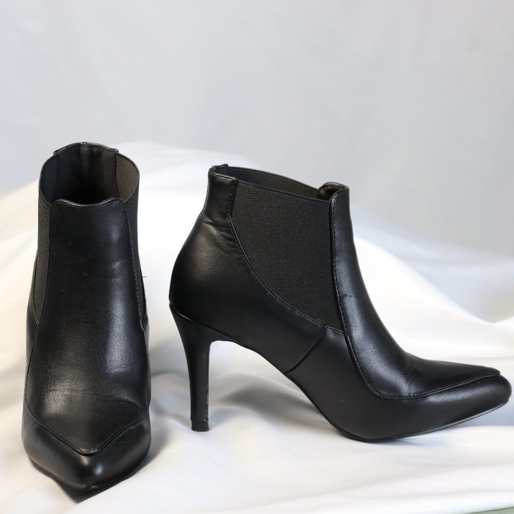 Black Booties Size 6